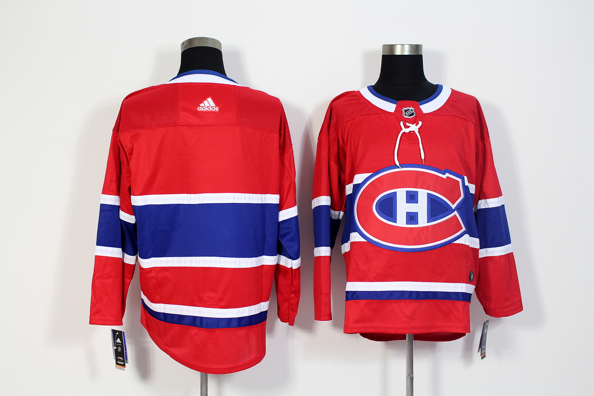 Men's Adidas Montreal Canadiens Red Stitched NHL Jersey Men's Adidas Montreal Canadiens Red Stitched NHL Jersey